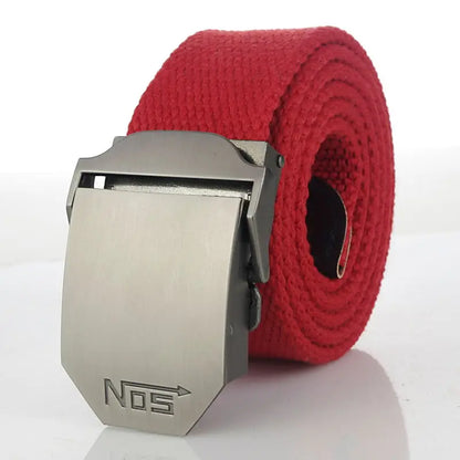 BOKADIAO Men&Women Military Canvas belt