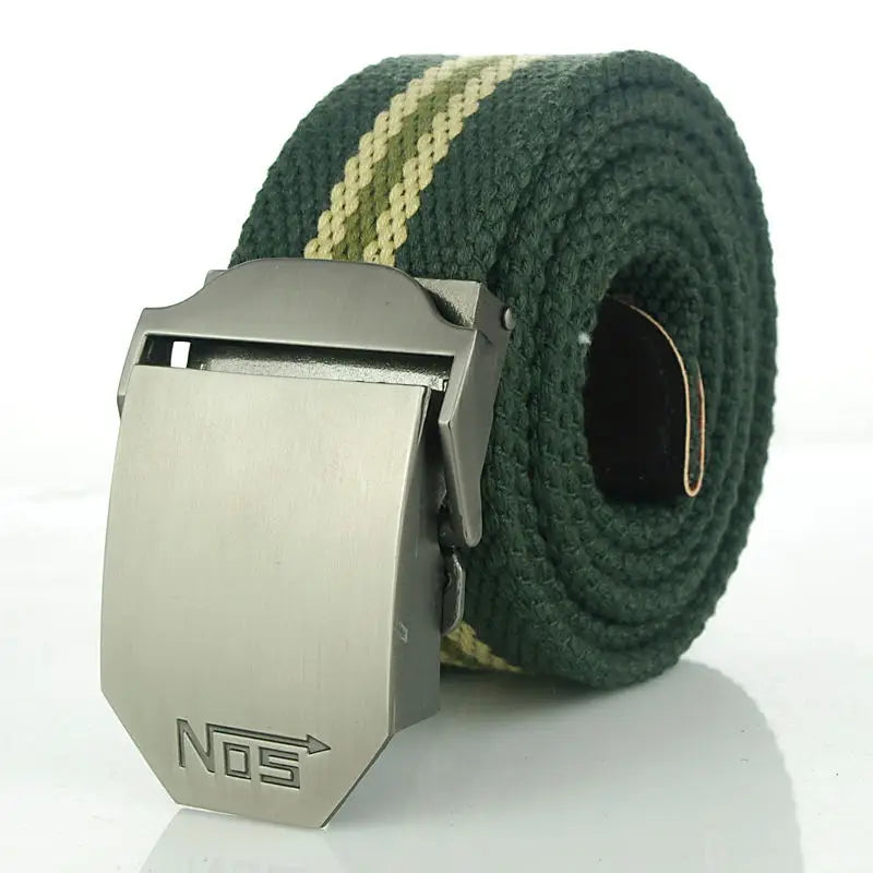 BOKADIAO Men&Women Military Canvas belt