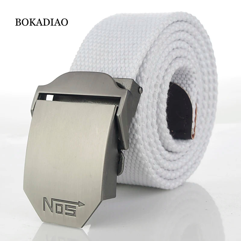 BOKADIAO Men&Women Military Canvas belt