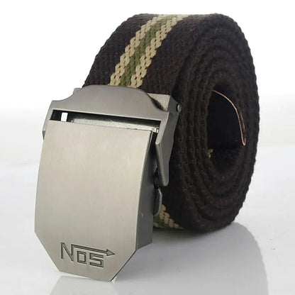 BOKADIAO Men&Women Military Canvas belt