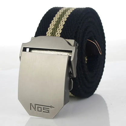 BOKADIAO Men&Women Military Canvas belt