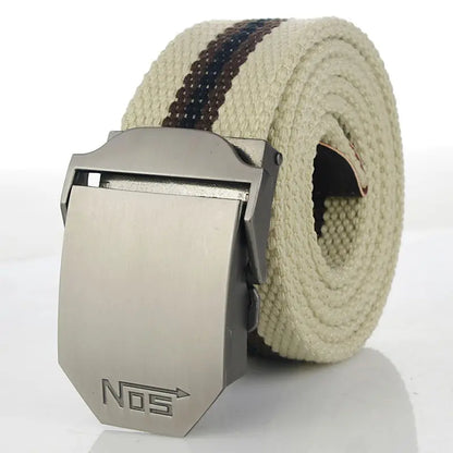 BOKADIAO Men&Women Military Canvas belt