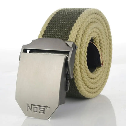 BOKADIAO Men&Women Military Canvas belt