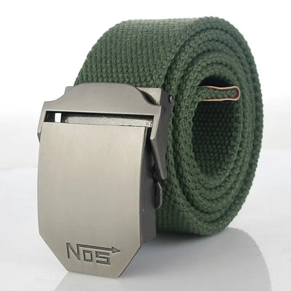 BOKADIAO Men&Women Military Canvas belt